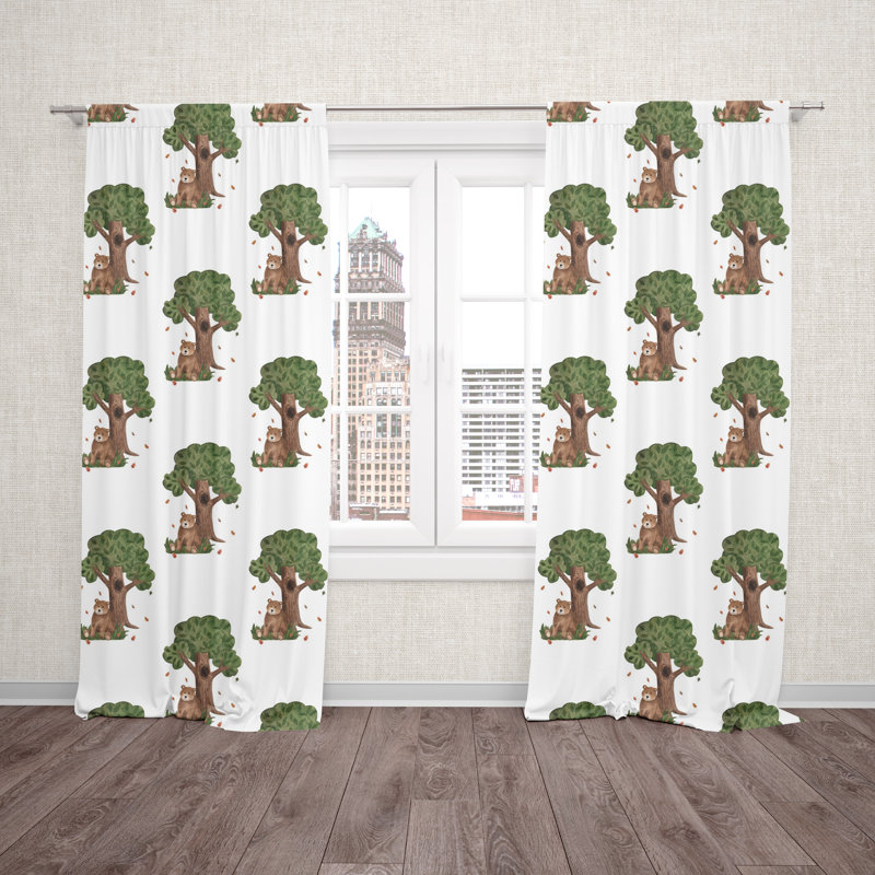 Jenne Room Darkening Curtain, 20" W x 82" L