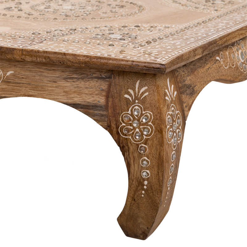 Arvida Solid Wood Four Leg Coffee Table