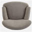 Fauteuil club rembourré Gerald Boucle