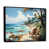 Cadre flottant noir