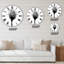 Horloge murale surdimensionnée Rose #10 X-Ray-73146361