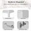 Meuble-lavabo 24 po avec lavabo sous comptoir - 2 portes, 1 tiroir, tablette double couche, fermeture en douceur-968110727