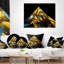 Coussin décoratif structure fractale-30057388-30057391