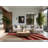 Soft Plush Montauk Red Velvet Rope Posh & Luxe Solid Color Area Rug in Red – Red Binding-1633968453