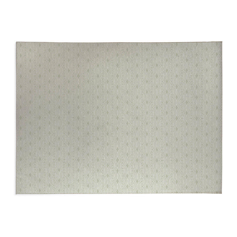 Child Lock Kids Play Mat, Light Green, Rectangle 4' x 6'
