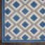 Tapis intérieur / extérieur bleu / gris Amamda-1120763660