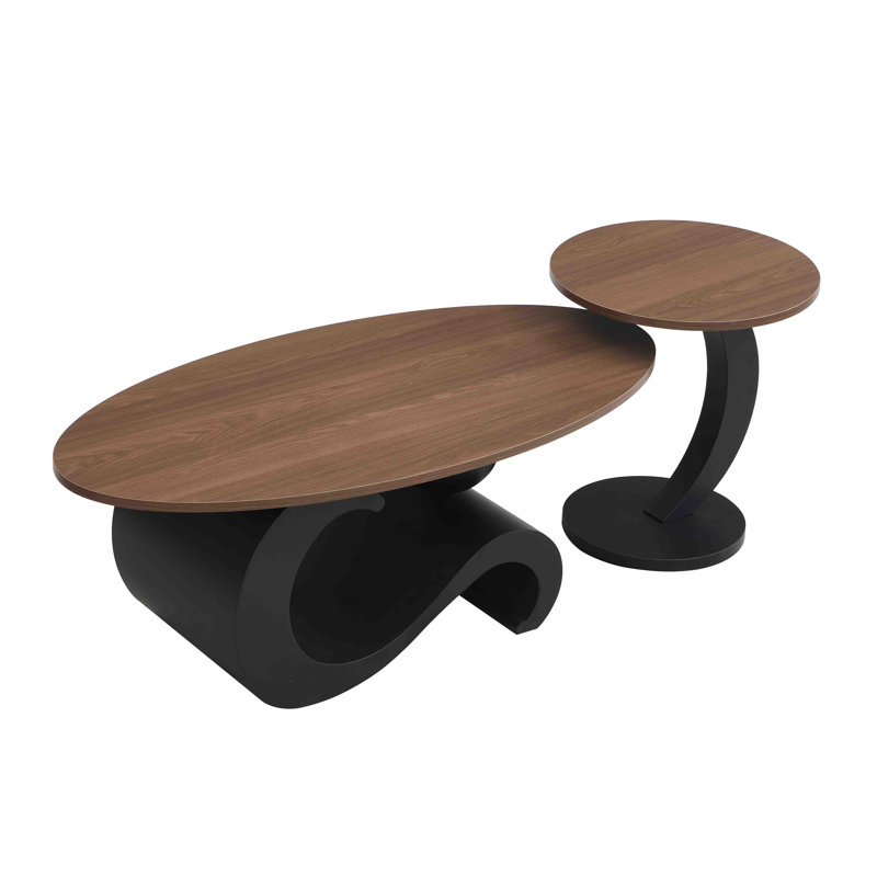 Nesting Coffee Table, Black