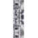 Alban Abstract Shag Charcoal Area Rug