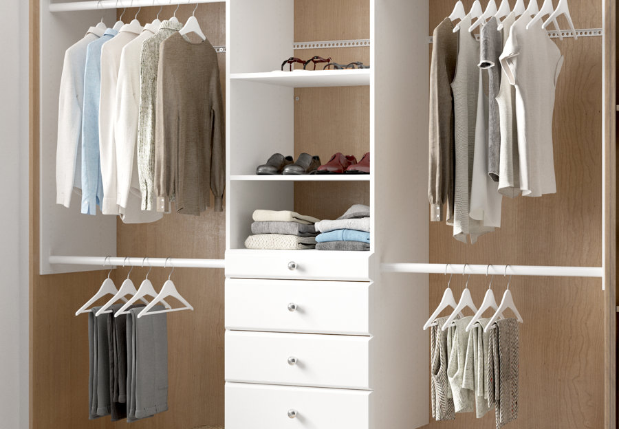 Cut to Fit Closet System by Dotted Line™