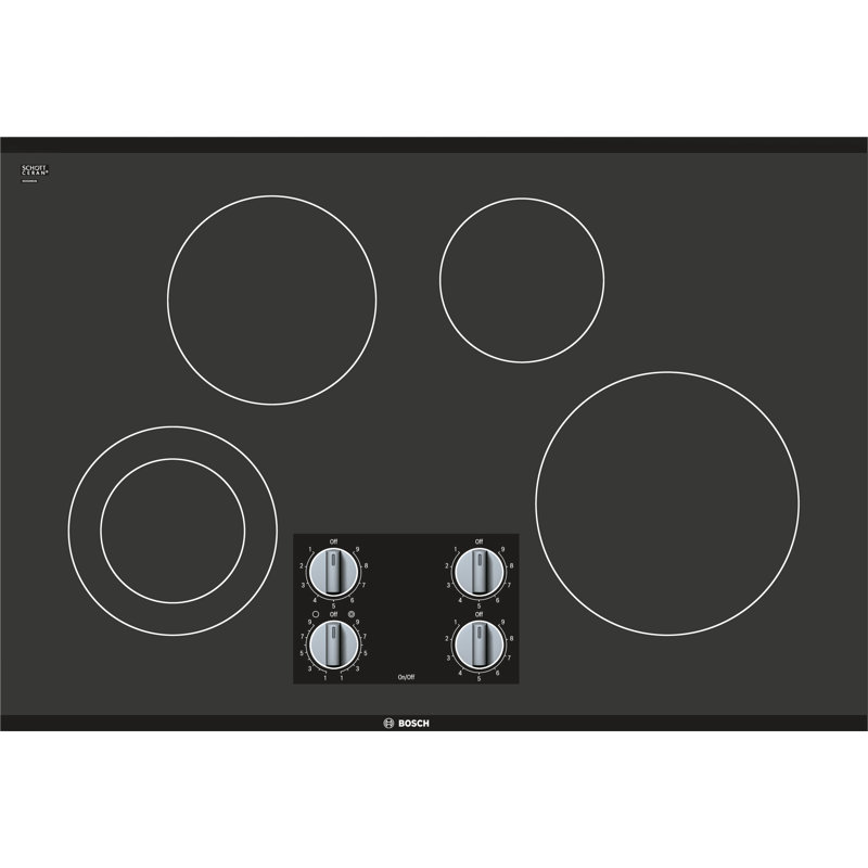 500 Series 31" Electric Cooktop with 4 Burners