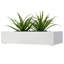 Ensemble de 2 pots d'oignons artificiels en pot