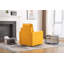Fauteuil demi-tonneau pivotant l 32,48 po Willenzard-119783167