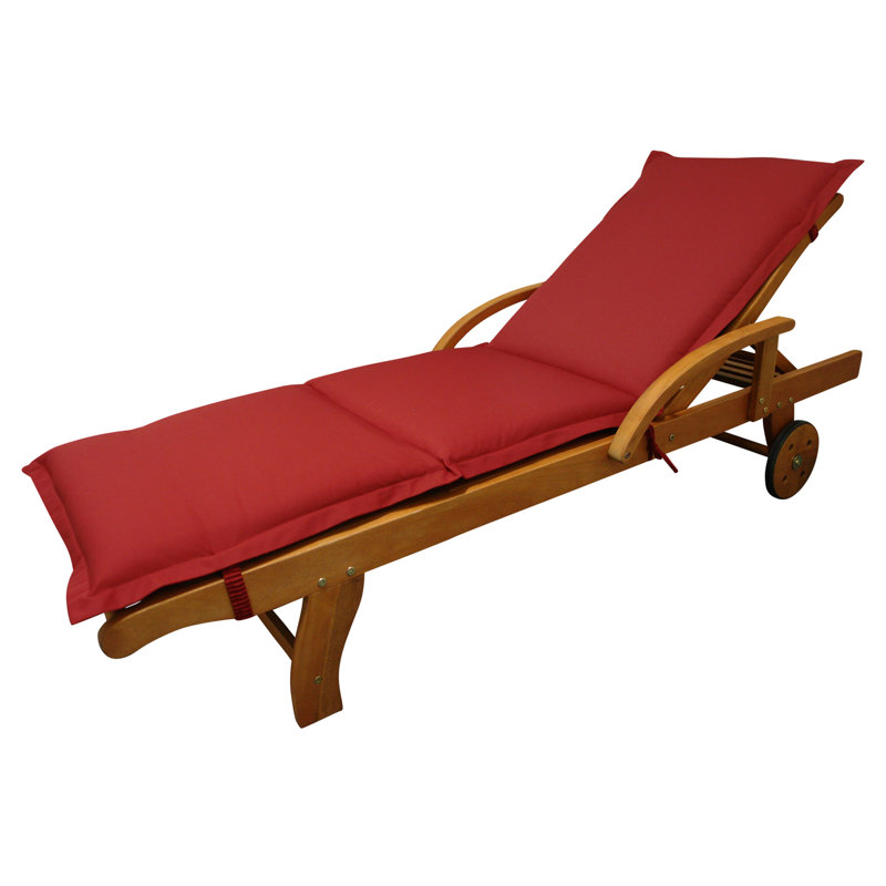 Afrin Lounger Cushion, Green, 9cm H x 62cm W x 195cm D