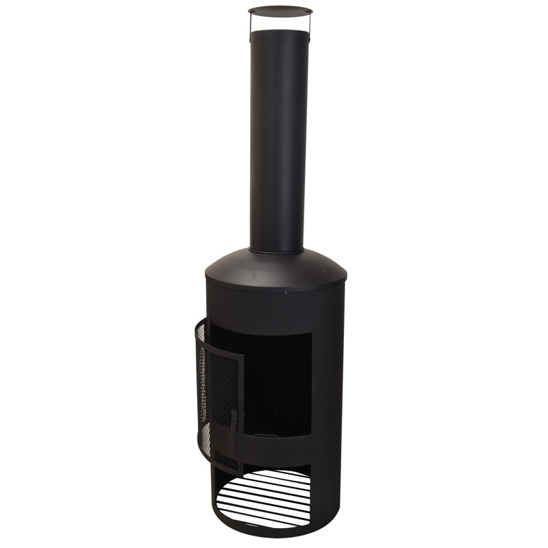 Balmers Steel Smokeless Outdoor Fireplace