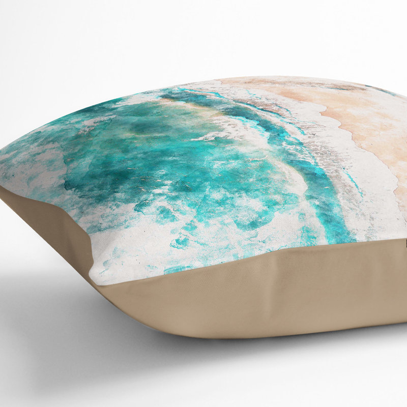 Square Cushion, 55cm H x 55cm W x 20cm D, Stone
