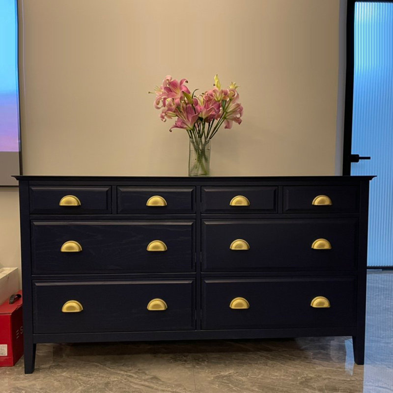 Buffet de luxe moderne à lumière simple, Noir