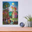  «Love We Partagez» par Koday, art mural en métal, 12 po x 16 po-879659814