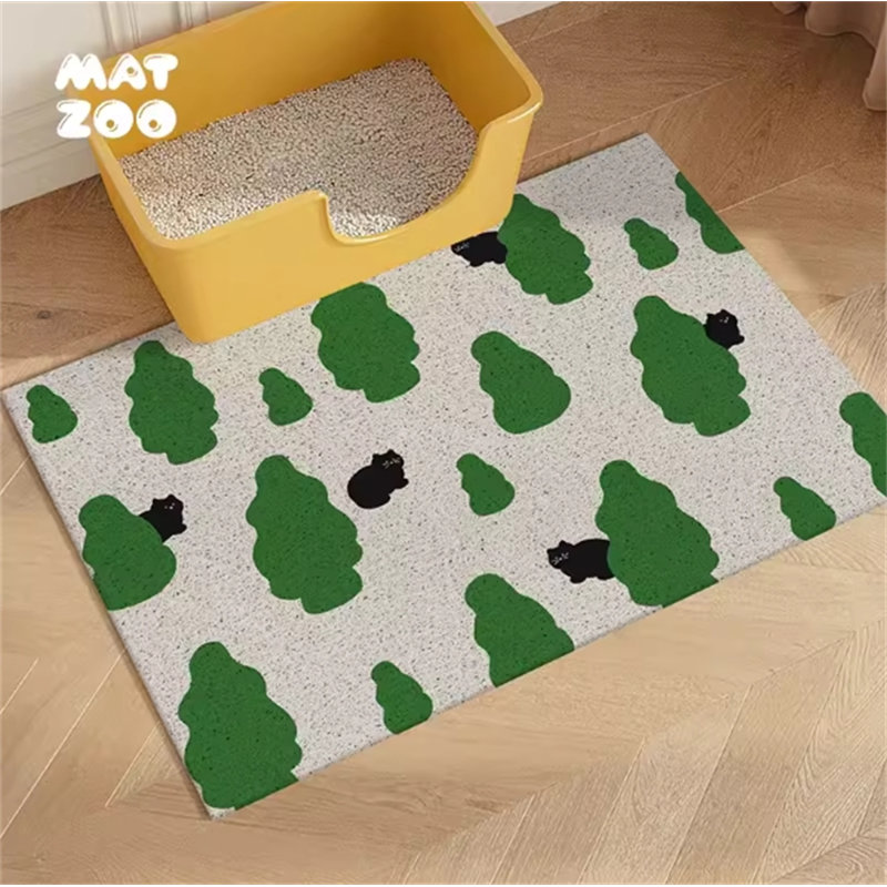 Tapis de litière en plastique, H 0,3 po x l 31,49 po x P 19,68 po