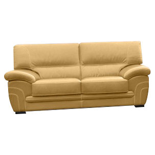 Tipton Faux Leather Sofa