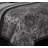 8-Piece Jacquard Floral Patchwork Comforter Set with Bed Skirt, Gray, King-1844913879-1844914824