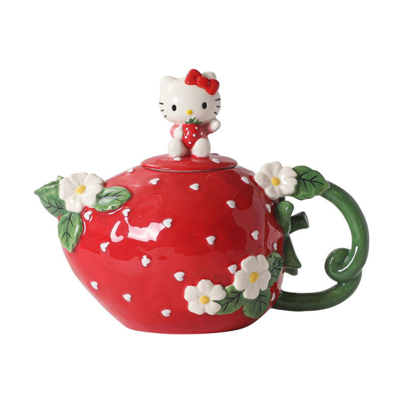 Hello Kitty Sweet Strawberry Teapot