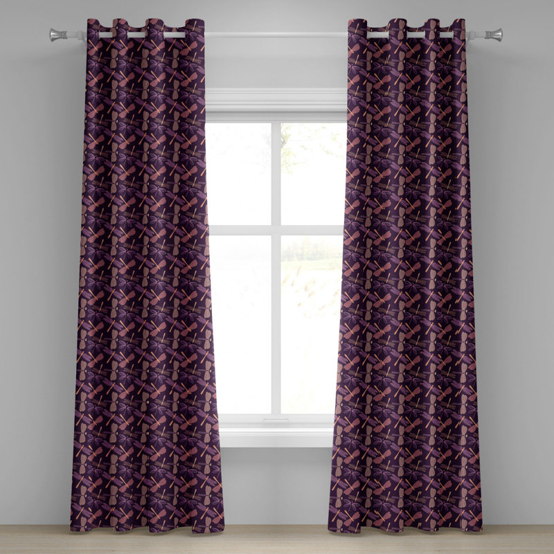 Sateen Blackout Curtains / Drapes Pair, 50" W x 96" L