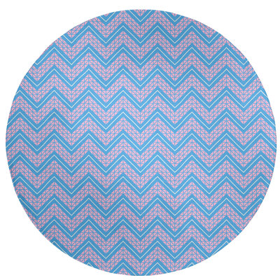 Chenille Chevron Indoor Rug