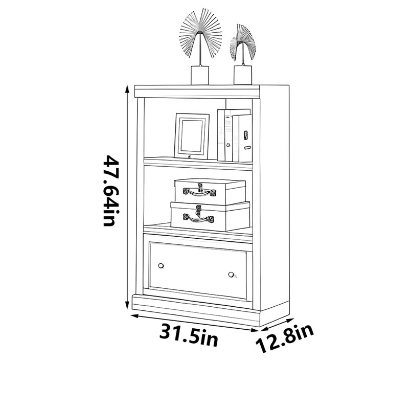 Haddan, (2 tablettes) H 47,64 po x l 31,5 po x P 12,8 po