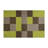 Checkered Green Indoor and Outdoor Area Rug-1837418348