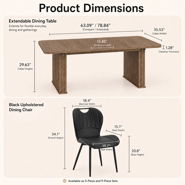 Dimensions du produit