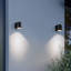Avyan Black 8cm H Integrated LED Outdoor Flush Mount