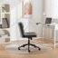 Siège de bureau à hauteur réglable - pivotant à 360°, gris, Hauteur de chaise de bureau/coiffeuse,