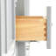Ensemble de meuble-lavabo double 84,25 po avec plateau en quartz et miroir Abshire-94668849
