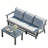 HDPE 3 Seats Sofa With Cushion-705394683