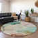 Premium Machine Washable Cerrito AMF521 Teal Rug