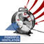 Ventilateur de table haute vitesse 12 "