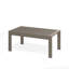 All-Weather Metal Outdoor Coffee Table With Wood-Look Top, Patio Table-1081743093