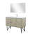 Blanc / bois d'acacia / chrome est en rupture de stock
