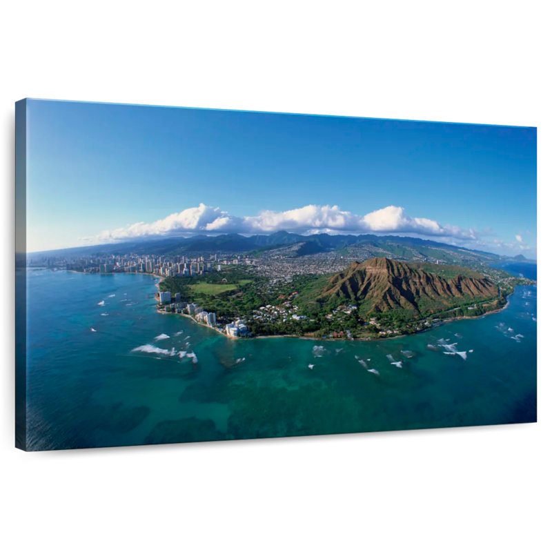 Tête de diamant Nicci Honolulu, H 8 po x l 12 po