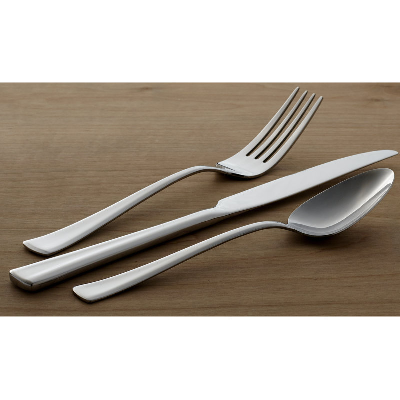 River 20-Piece Stainless Steel Flatware Set for 4