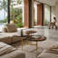 Althaia Acrylic Round Coffee Table