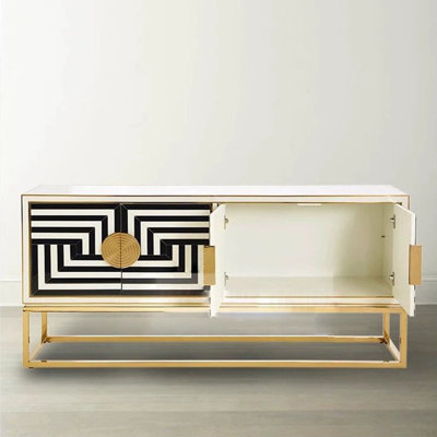 Minimalist Light Luxury Console Cabinet