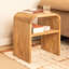 Table de bout en bois de manguier avec tablette Clyde-59191265