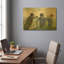 «The Drinkers» par Vincent Van Gogh, art mural en métal doré, 24 po x 16 po-2098029014
