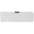 Kalish 11"W x 72"L Bi-Fold Granite White Folding Bench with Carrying Handle