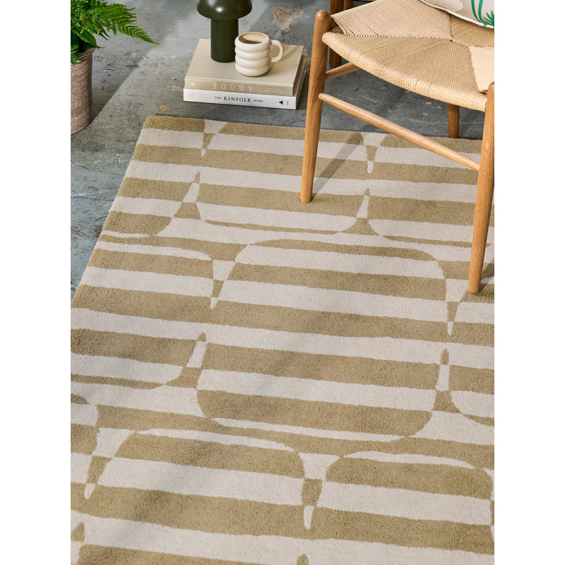 SCI Lohko Stripe Pebble 123101 160X230, Rectangle 6'7" x 9'2"