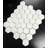 Bianco Dolomite Mosaic 2" Hexagon Wall & Floor