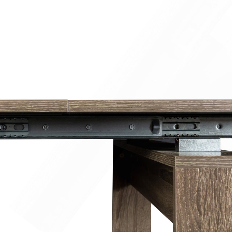 Console multifonctionnelle extensible, Marron clair