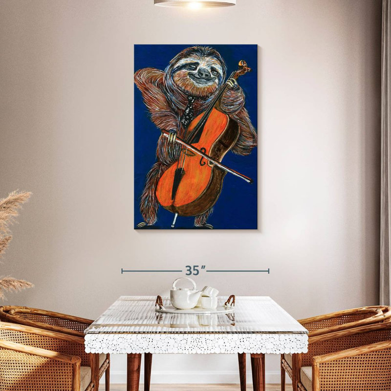 Brampt Slow Yo Ma, 45" H x 30" W