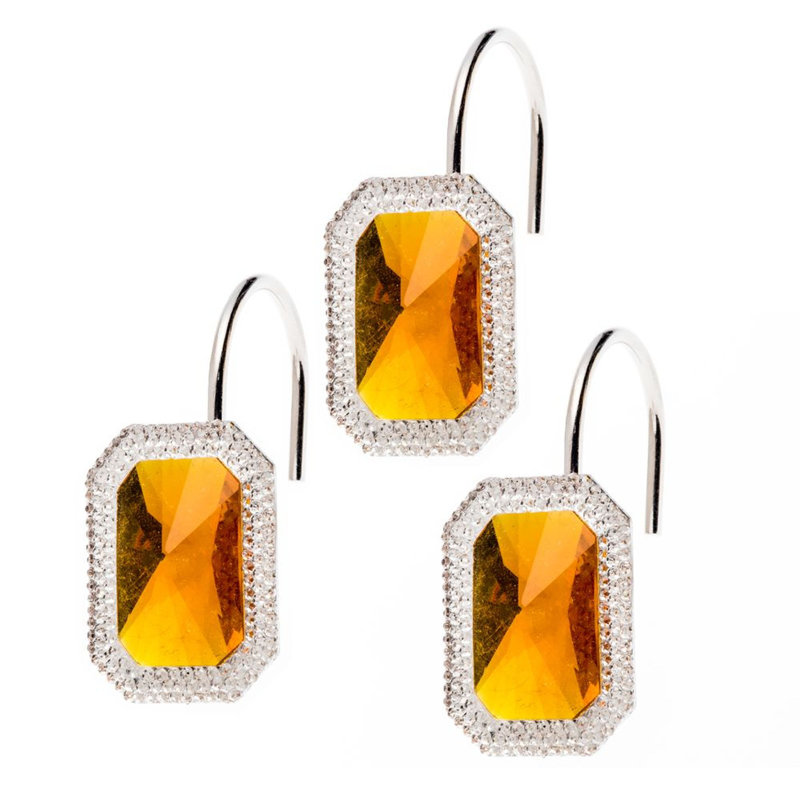 Crochets de rideau de douche Conard, Ambre